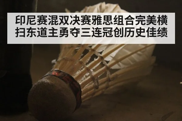 印尼赛混双决赛雅思组合完美横扫东道主勇夺三连冠创历史佳绩